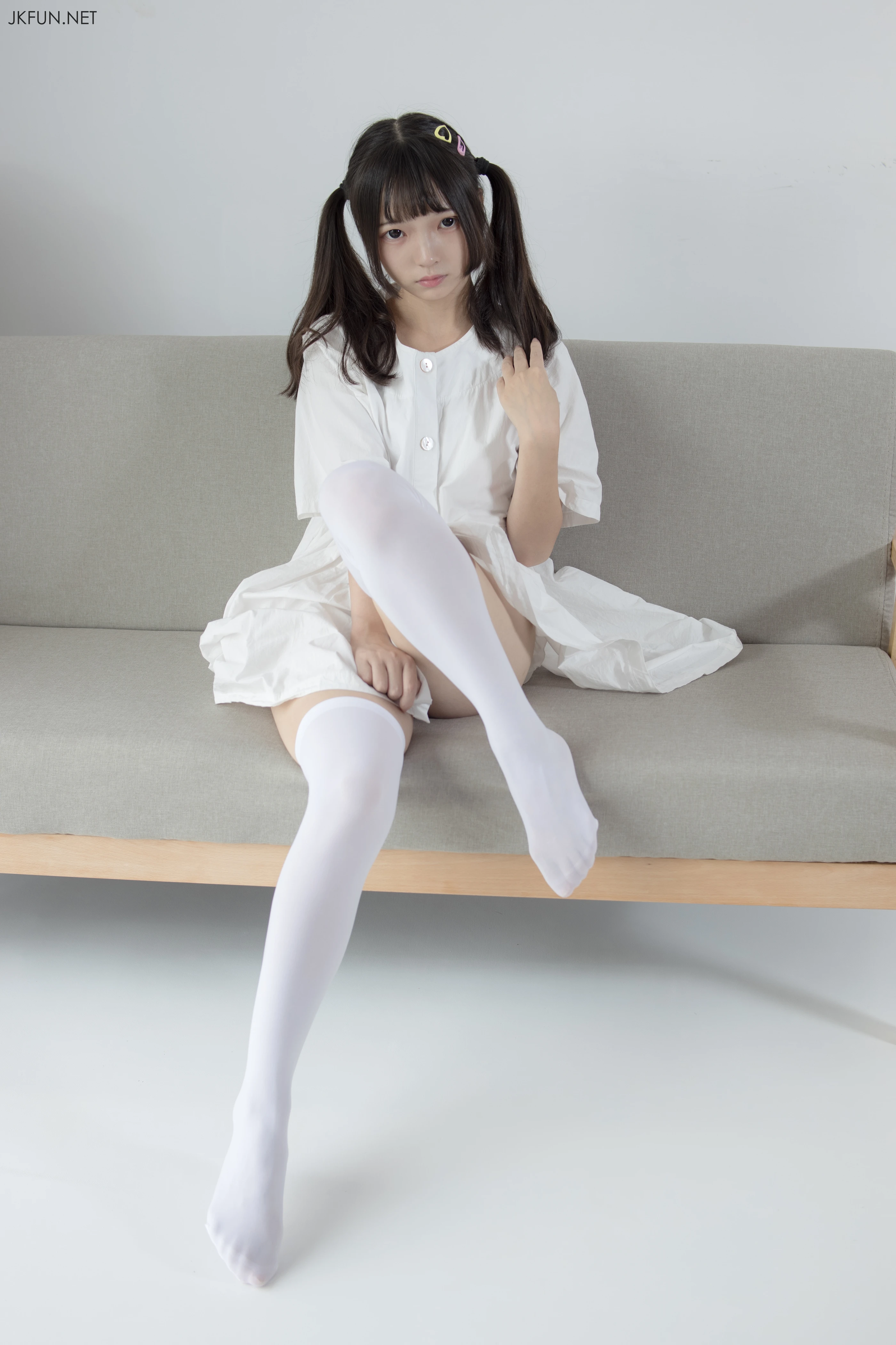 森萝财团 [JKFUN-014] 默陌 白衣飘飘的年代 [91P 1V]插图9
